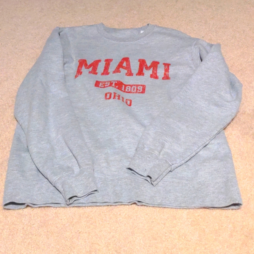 Miami Ohio College Crewneck sweatshirt